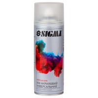 Лак акриловий SIGMA 400мл спрей прозорий мат (2737621)