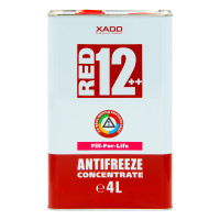 Антифриз для двигуна XADO Antifreeze Red 12++  Концентрат 4 л