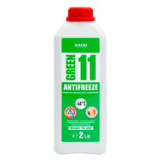 Антифриз для двигуна XADO Antifreeze Green 11 -40⁰С 2 л