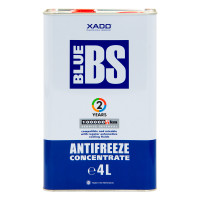 Антифриз XADO Antifreeze Blue BS Концентрат 4 л