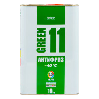 Антифриз для двигуна XADO Antifreeze Green 11 -40⁰С 10 кг