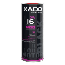 Моторна олива XADO Atomic Oil 0W-16 SP AMC Black Edition синтетична 1 л