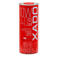 Моторна олива  XADO Atomic Oil 10W-40 SL/CF RED BOOST напівсинтетична 1 л