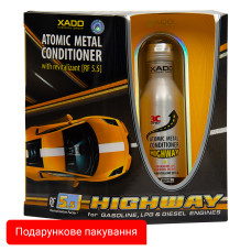 Атомарний кондиціонер металу від зносу двигуна XADO HighWay з ревіталізантом 225 мл